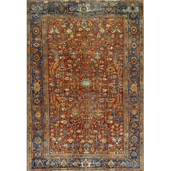 Early 20th Century N.W. Persian Heriz Carpet