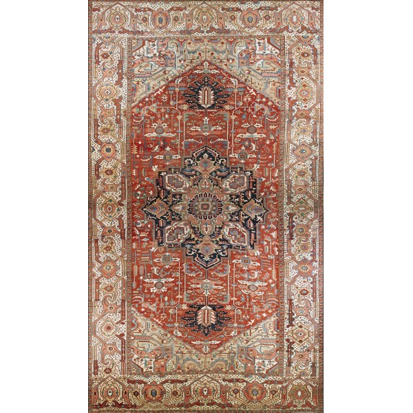 19th Century N.W. Persian Serapi Carpet