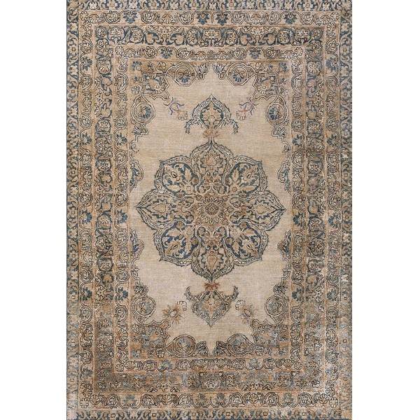 Late 19th Century S.E. Persian Kirman Lavar Carpet