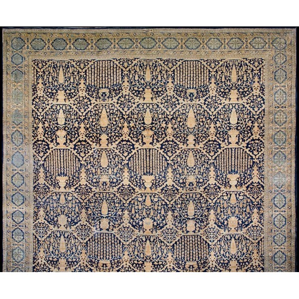 Early 20th Century Persian Kirman Carpet by OCM