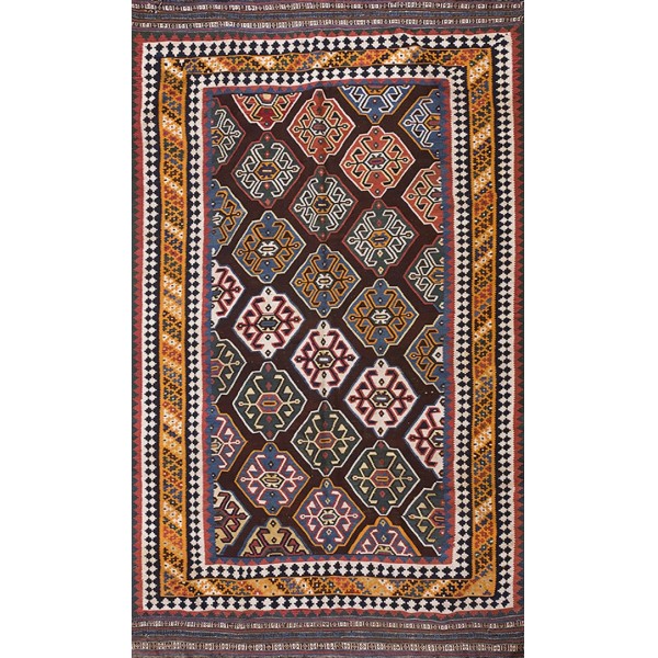 Early 20th Century S. Persian Ghashgaie Flat-Weave 