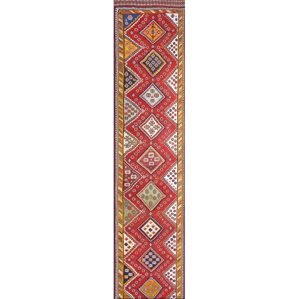 Early 20th Century S. Persian Ghashgaie Kilim