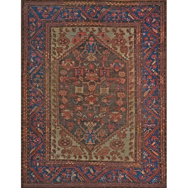 19th Century Turkish Anatolian Kula Carpet