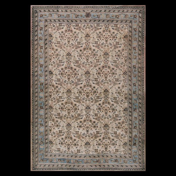 Early 20th Century N.E. Persian Khorassan Moud Carpet 