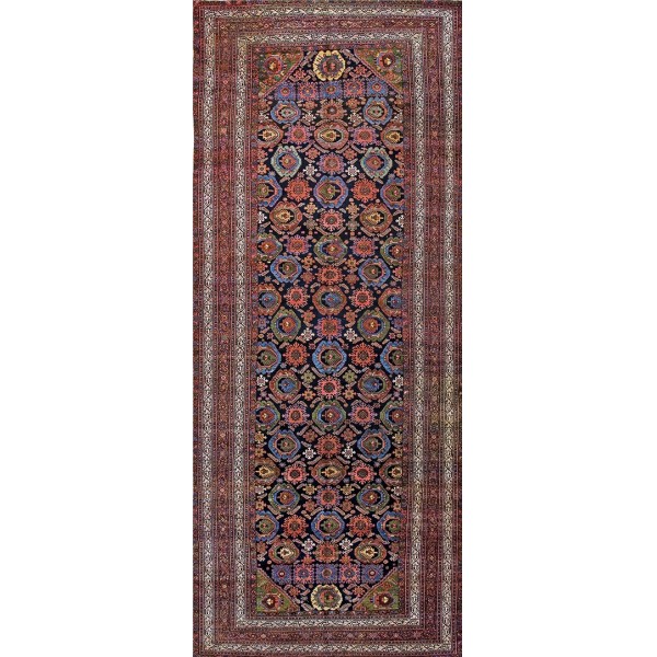 Early 20th Century Persian Malayer Gallery Carpet