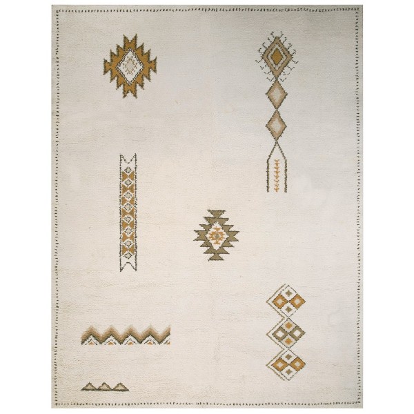 Mid 20th Century N. African Moroccan Carpet