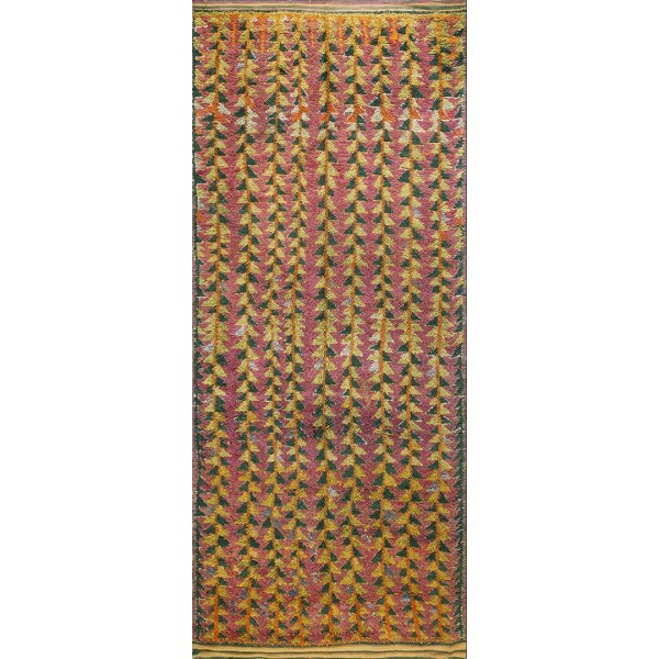 Mid 20th Century Moroccan Gallery Carpet