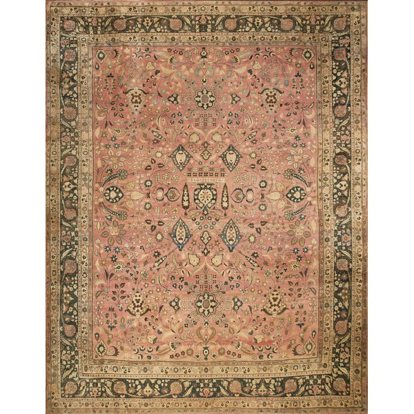 Early 20th Century N.E. Persian Moud Carpet