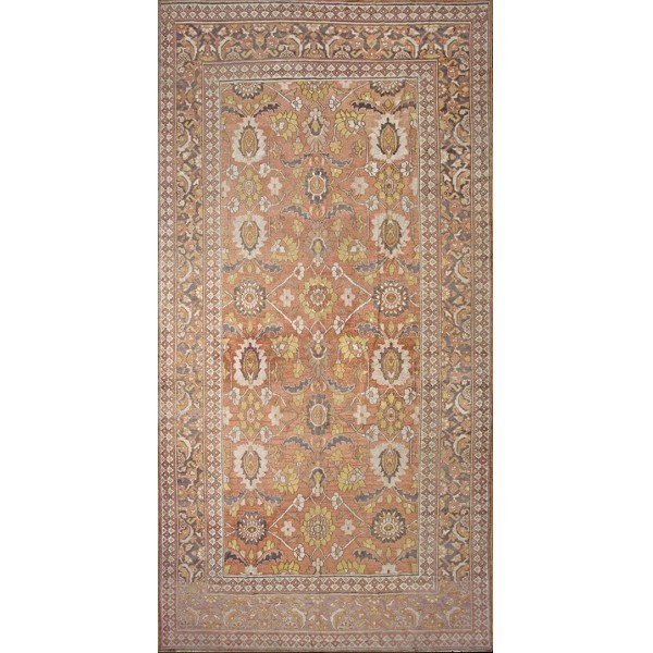 Late 19th Century N.E. Persian Khorassan Moud Gallery Carpet 