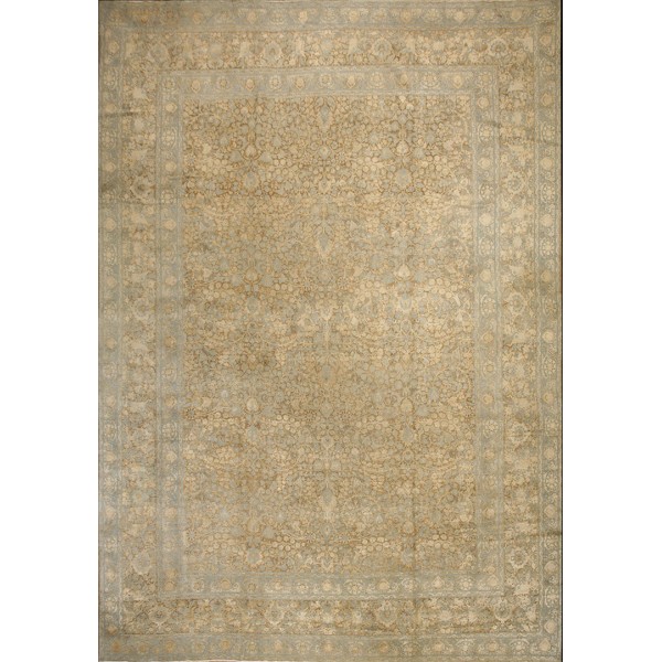 19th Century N.E. Persian Khorassan Moud Carpet 