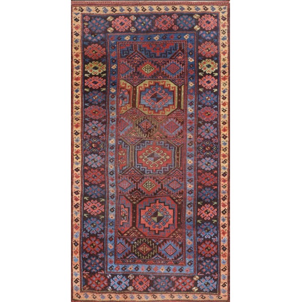 19th Century W. Persian Kurdish Carpet