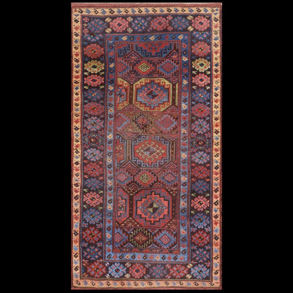 19th Century W. Persian Kurdish Carpet