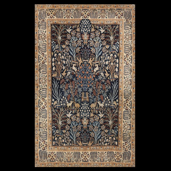 Mid 20th Century Persian Nain Carpet