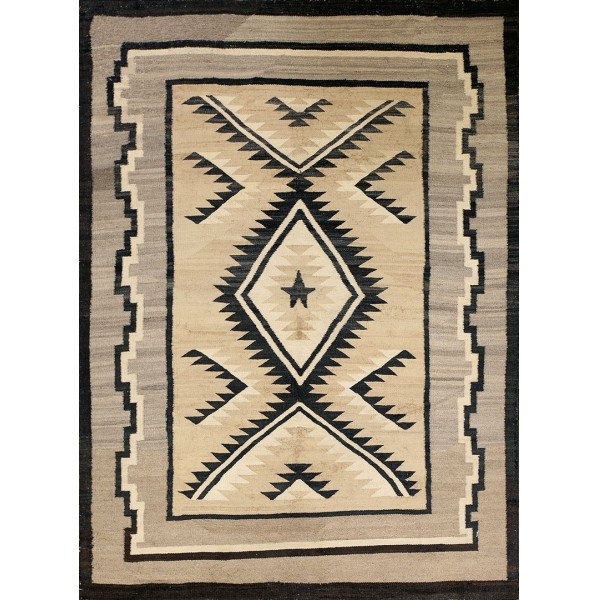 Early 20th Century American Navajo Carpet 