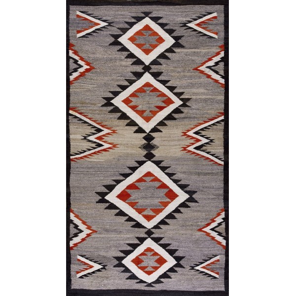 Early 20th Century American Navajo Carpet 