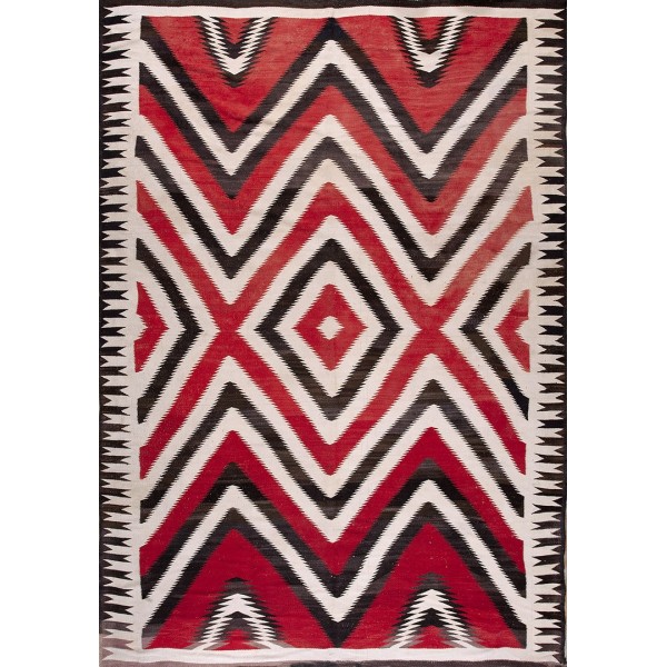 Early 20th Century American Navajo Carpet 