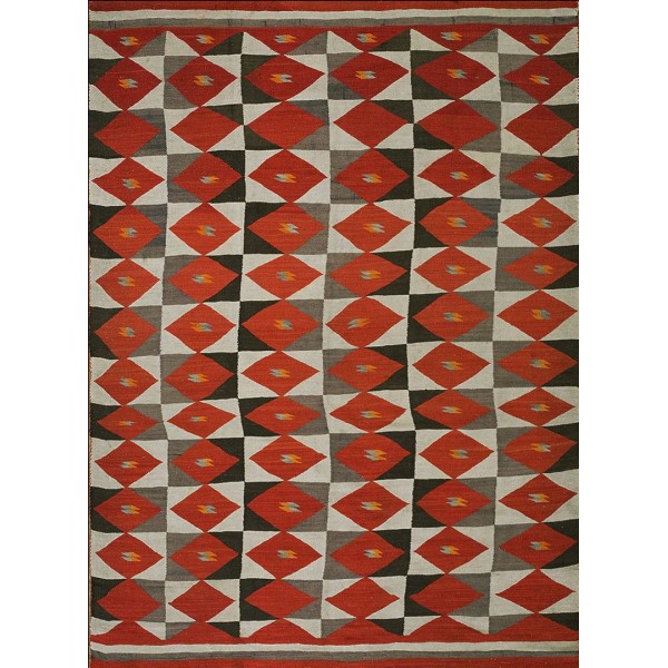 19th Century American Navajo Transitional Period - Beeldlei Carpet 