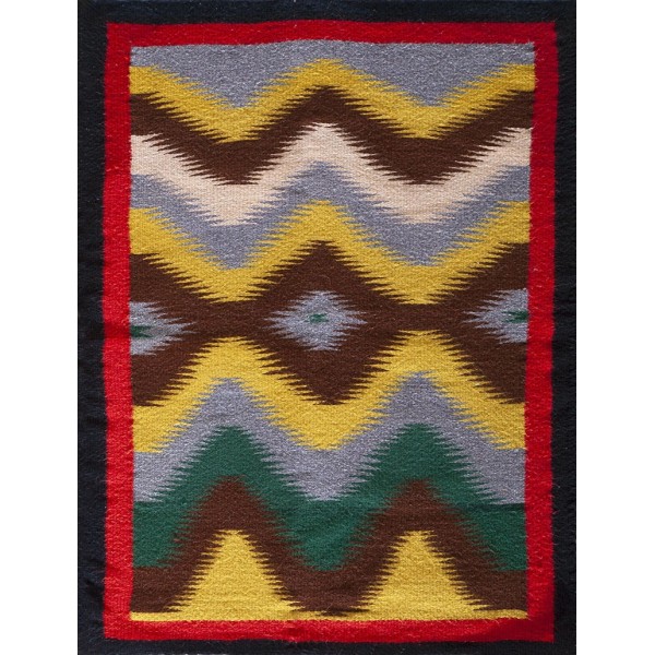 Mid 20th Century American Navajo Rug