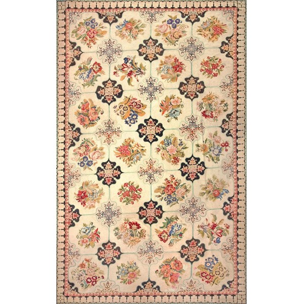 19th Century English Needlepoint Carpet