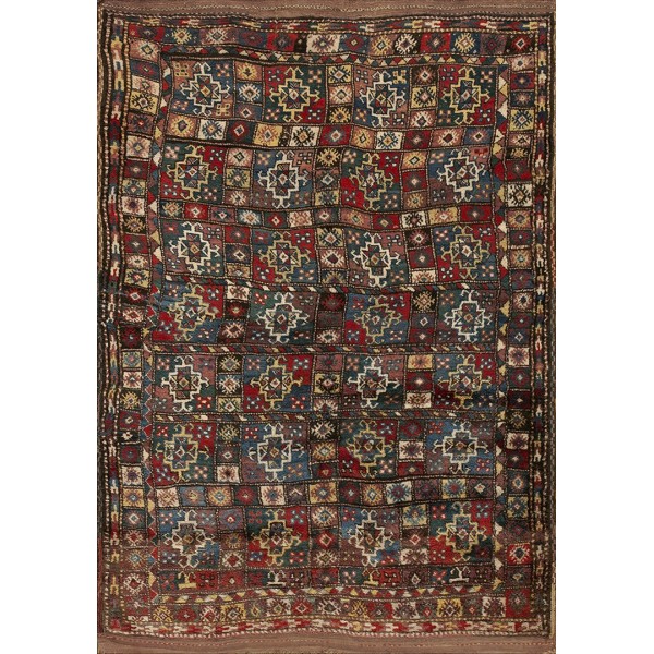 Early 20th Century N.E. Persian Quchan Kordi Carpet