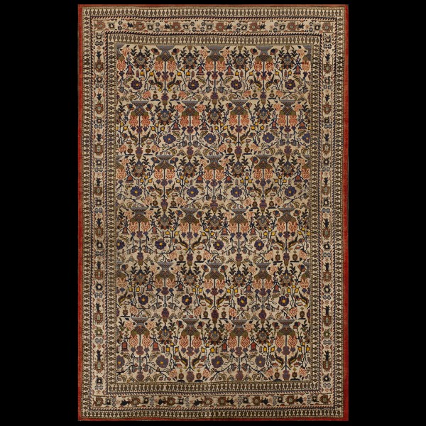 Mid 20th Century Persian Qum Carpet