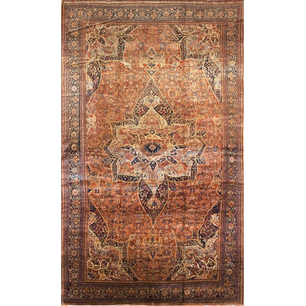 19th Century Persian Sarouk Farahan Carpet 