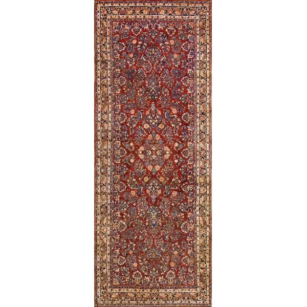 1920s Persian Sarouk Gallery Carpet