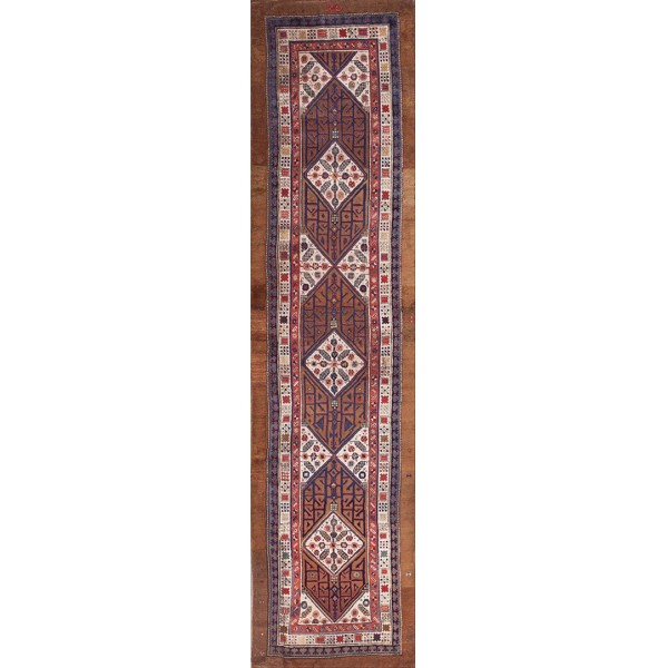 Mid-19th Century N.W. Persian Serab Runner Carpet