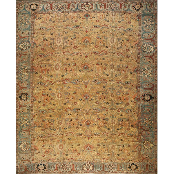 19th Century N.W. Persian Serapi Carpet