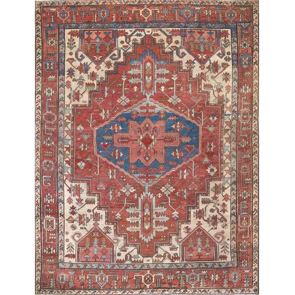 Late 19th Century N.W. Persian Serapi Carpet 