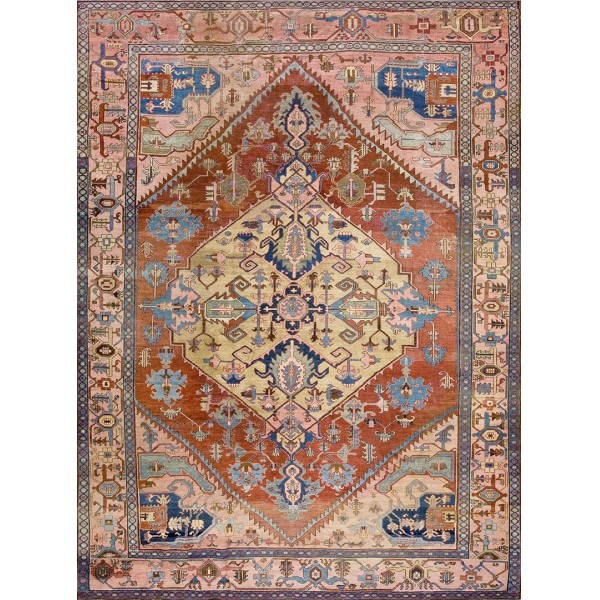 19th Century N.W. Persian Serapi Carpet