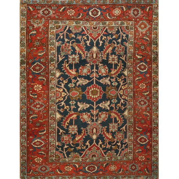 19th Century N.W. Persian Serapi Carpet 