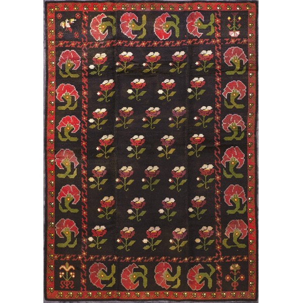 Early 20th Century Spanish Alpujarra Carpet