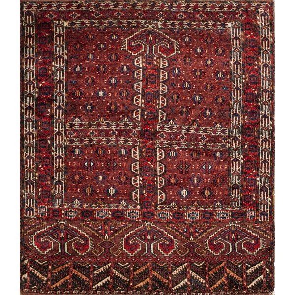 19th Century Turkmen Engsi Carpet