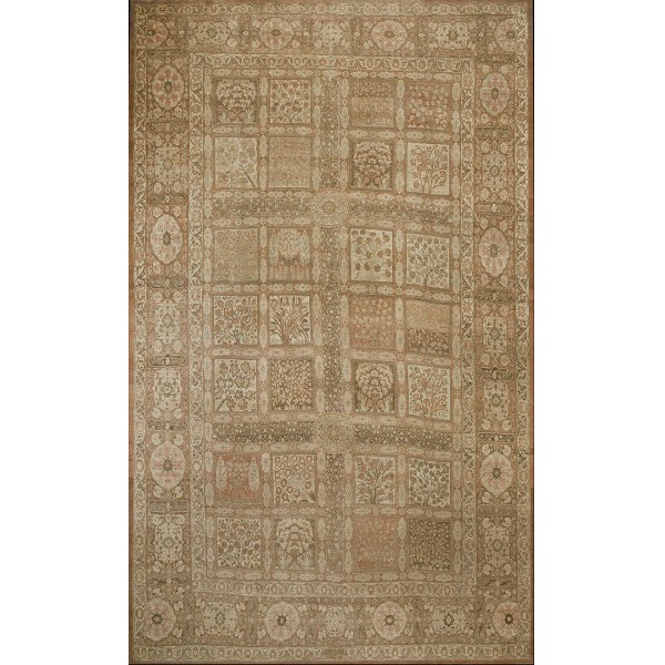 Late 19th Century Persian Tabriz Garden Carpet