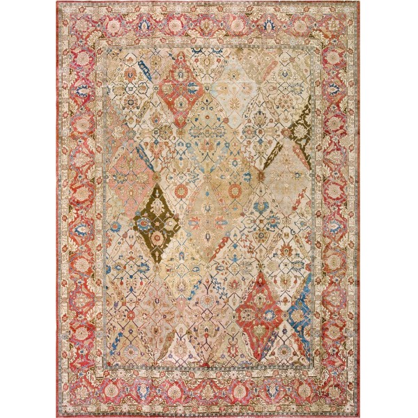 Early 20th Century Persian Tabriz Carpet