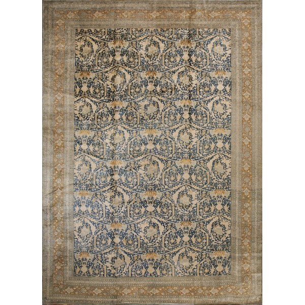 Early 20th Century Persian Tabriz Carpet with Mostofi Pattern