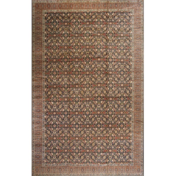 Early 20th Century Persian Tabriz Mahi Carpet