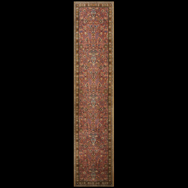 Mid 20th Century Persian Silk Qum Carpet