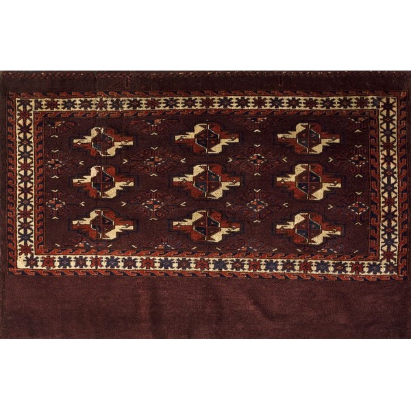 19th Century Turkmen Tekke Chuval