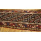 Early 20th Century Caucasian Moghan Runner Carpet 