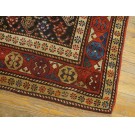 Early 20th Century Caucasian Moghan Runner Carpet 