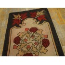 American Hooked Rug #17043