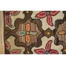 Late 19th Century American Hooked Rug 