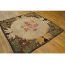 Early 20th Century American Hooked Rug  In American Craftsman - Art & Crafts Style 