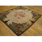 Early 20th Century American Hooked Rug  In American Craftsman - Art & Crafts Style 