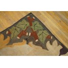 Early 20th Century American Hooked Rug  In American Craftsman - Art & Crafts Style 