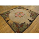 Early 20th Century American Hooked Rug  In American Craftsman - Art & Crafts Style 
