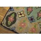 American Hooked Rug #17179