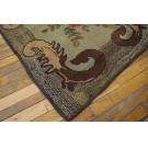 American Hooked Rug #17195